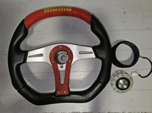 GENIUNE Momo Trek Steering wheel