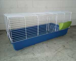 Metal Rabbit Guinea Pig Ferret Hutch Small animals Cage 118cm * ED120