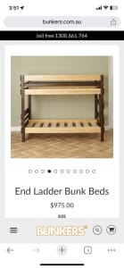 Bunkers King Single Bunk Bed