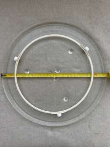 Pending pickup Microwave plate and turning ring - Penshurst NSW