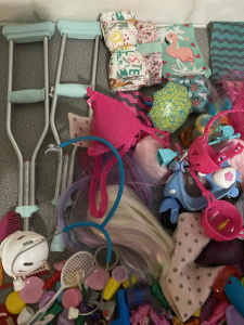 Large Bundle of Barbie Doll Accessories for Sale