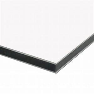 Aluminium Composite Panel 2440x1220x3/0.21mm Gloss/Matte White/Black 
