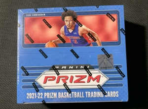 21-22 Prizm retail box 24 packs, NBA basketball cards 