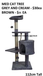 NEW CAT TREES -3 STYLES/ SIZES-PRICES START FROM $8