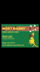 Mighty Masonry Bricklaying 