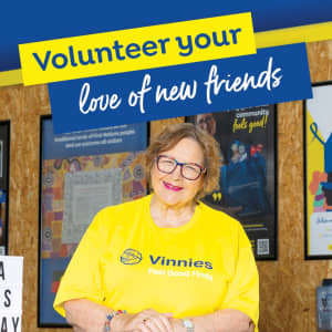 Join our community at Vinnies - Brisbane