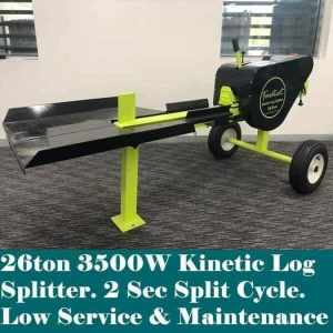 26 Ton Kinetic Log Splitter 3500W 15A Electric BM11046