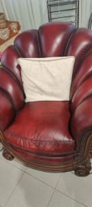 $450 for an Antique red sofa for sale