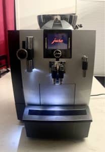 As new Jura XJ9 Coffee Machine RRP $3599 Free Jura Milk Fridge 