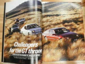 P13. 1984 Nissan 300ZX Starion RX7 Alfa GTV Supra Original Article
