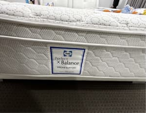 Seally Queen Size Mattress with protector.
