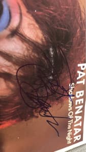 Pat Benatar Autographed Single