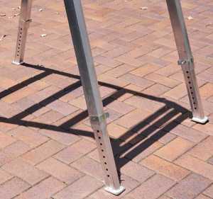 1.8m to 2.1m trestle ladder new /aus aluminium scaffold / gold coast
