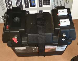 Solar Panel & Battery box