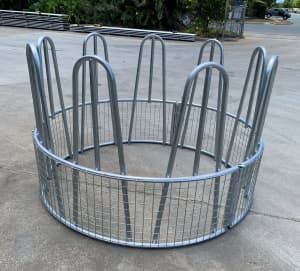 Hay Bale Feeder Round 1.8m Mesh - 3 pieces Banyo Brisbane North East Preview