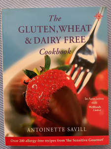Gluten, wheat and dairy free cookbook