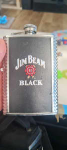 Jim beam hip flask