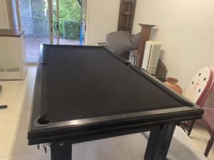 Black Pool / Billiard 8ft mid size table