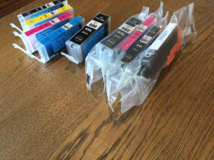 Printer inks C680 for Canon 6260 & many others (posted $10) Monarto