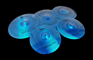 Rech Stealth Blue cymbals for drum kit
