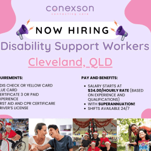 Conexson Southeast Queensland is Now Hiring! (CLEVELAND)