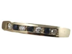 9ct Yellow Gold Ring With Stone Size N 001500676717