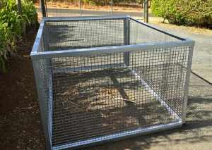 Metal cage for 6x4 trailer