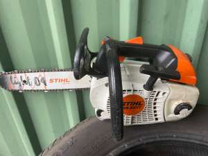 Stihl MS201T climbers top handle saw
