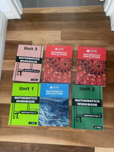 Math application workbooks yr 12
