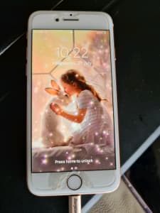 I phone 8 as new 64gb in Rose Gold