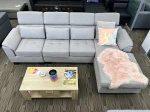 BRAND NEW LSHAPE SOFA/CAN DELIVER 