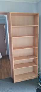 Solid timber bookcase