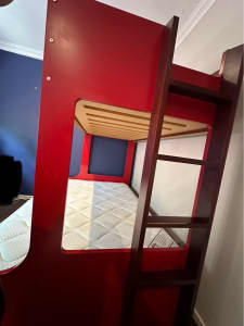 Wooden Bedroom Set - Bunk (Single & Double Bed) & Storage Units