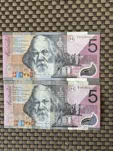 AUSTRALIAN COMMEMORATIVE POLYMER FIVE DOLLARS BANK