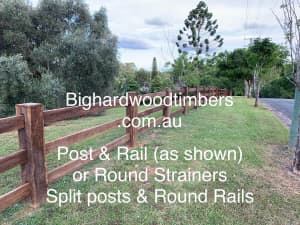 Fencing Post Rails Strainers Splits Hardwood DELIVERY ALL STATES
