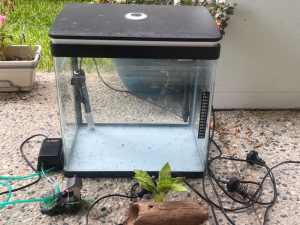 30L fish tank with accessories