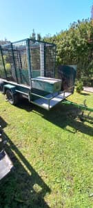 7x4 with cage and mower deck