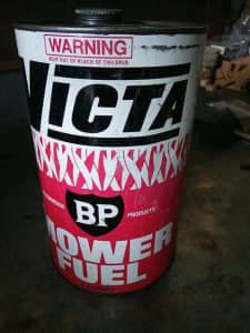VICTA MOWER FUEL TIN BP ZOOM Two Stroke 25:1 - WILL POST