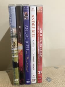 5 Andre Rieu DVDs