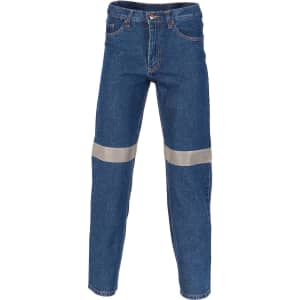 DNC Workwear Denim Jeans With CSR R/Tape 72R