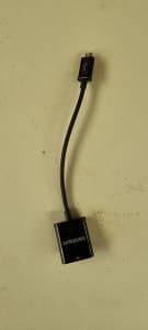 Samsung USB to charging port adapter 