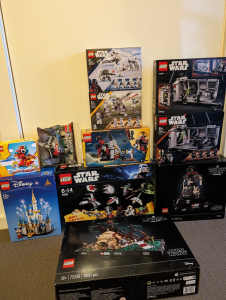Various Lego sets, some retired