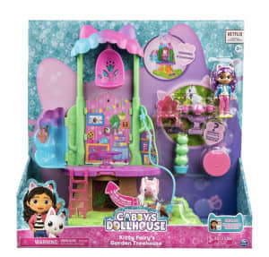 Gabbys Dollhouse Fairy Garden Treehouse - Brand New
