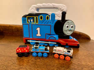 Thomas the Tank Engine Carry Case + Trains