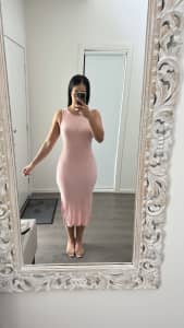 Pink summer dress