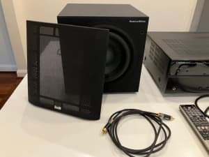Bowers & Wilkins M1 speakers with 8-in subwoofer