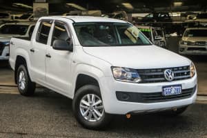 2017 Volkswagen Amarok 2H MY17 TDI420 Core Edition (4x4) White 8 Speed Automatic Dual Cab Chassis