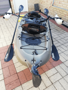 Hobie two-person kayak Outfitter.