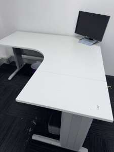 White Corner table for sale