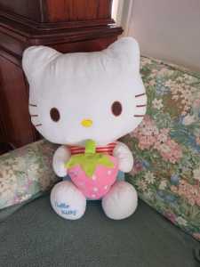 Hello Kitty giant plush doll as new